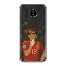 Чехол с футболистом Ламин Ямаль Nokia C10 (Ямаль аниме)