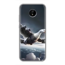 Чохол з мемом Тралалело тралала на Nokia C10 (Бомбардіні гусіні)