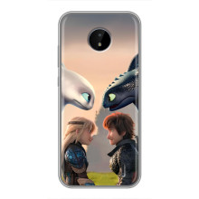 Чехол как приручить дракона на Nokia C10 (Гикавка и Астрид)