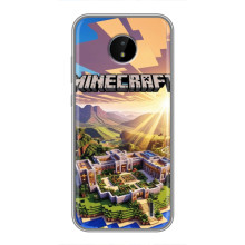 Чехол с картинками Майнкрафт для Нокиа С10 – Minecraft