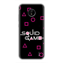 Чехол Гра в кальмара для Nokia C10 – Логотип игры кальмара