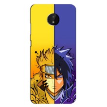Купить Чехлы на телефон с принтом Anime для Нокиа С10 (Naruto Vs Sasuke)