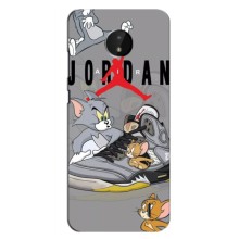 Силиконовый Чехол Nike Air Jordan на Нокиа С10 – Air Jordan