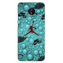 Силиконовый Чехол Nike Air Jordan на Нокиа С10 – Джордан Найк