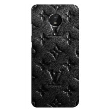 Текстурный Чехол Louis Vuitton для Нокиа С10 – Черный ЛВ