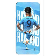 Чехлы с принтом для Nokia C20 Plus Футболист – Erling Haaland