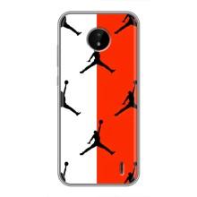 Чохли для Nokia C20 Plus - з картинкою JORDAN (AlphaPrint) – Лого Джордан