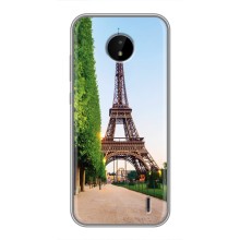 Чохол Ейфелева Вежа Nokia C20 Plus - (AlphaPrint) (Дорога до Парижу)