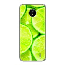 Чехлы с Фруктами для Nokia C20 (VPrint) (Лайм)