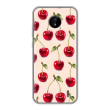 Чехлы с Фруктами для Nokia C20 (VPrint) (Вишня)