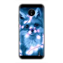 Чехлы с картинкой Лисички для Nokia C20 (VPrint) (Яркая лисичка)