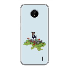 Чехлы с картинкой собаки Патрон для Nokia C20 (AlphaPrint) (Сапер Пес)
