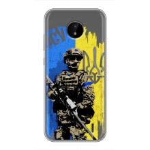 Чехлы с картинкой ЗСУ для Nokia C20 (AlphaPrint) (АРТ солдат)