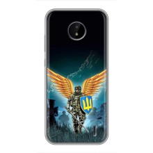 Чехлы с картинкой ЗСУ для Nokia C20 (AlphaPrint) (Солдат ЗСУ)
