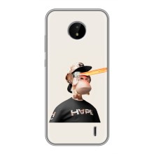 Чехлы с Обезьянами NFT для Nokia C20 (AlphaPrint) (обезьяна NFT в очках)