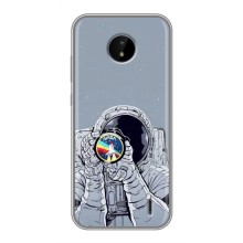 Чехол NASA для Nokia C20 (AlphaPrint) (Космонавт фото)
