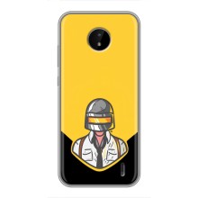 Чехол PUBG для Нокиа С20 (AlphaPrint) (Пабг в шлеме)