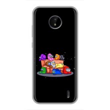 Чехол Амонг Ас для Nokia C20 (AlphaPrint) (Амонг-ас)