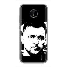 Чехол для Nokia C20 (AlphaPrint - с принтом Зеленского) – Зеленский АРТ