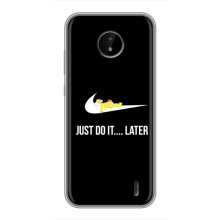 Чехол с Симпсонами для Nokia C20 (VPrint) (Гомер Later)