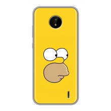Чехол с Симпсонами для Nokia C20 (VPrint) (Гомер)