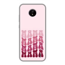 Чехлы на день мамы для Нокиа С20 – Надпись мама