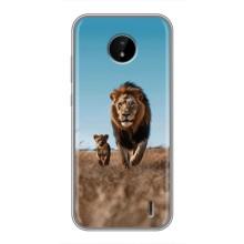 Чехол Король лев на Нокиа С20 – Мусафа и Симба