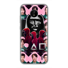 Чехол Гра в кальмара для Nokia C20 – Персонажи игры кальмара