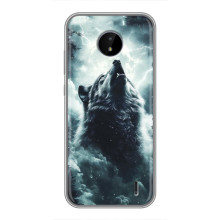 Чехол с картинкой «Хищники» для Nokia C20