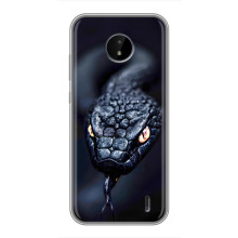 Чехол с картинкой «Хищники» для Nokia C20 – Змея