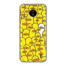 Силіконовий бампер з картинкою звірів для Nokia C20 (Особливий)
