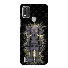 Чехлы для Nokia C21 Plus - Bearbrick Louis Vuitton (PREMIUMPrint) (Bearbrick LV)