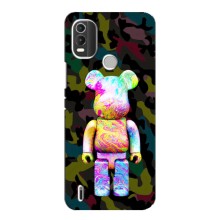 Чехлы для Nokia C21 Plus - Bearbrick Louis Vuitton (PREMIUMPrint) (Яркий Bearbrick)