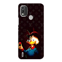 Чехлы для Nokia C21 Plus - Скрудж МакДак Louis Vuitton (PREMIUMPrint) (Скрудж с бриллиантом)