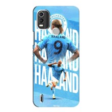 Чехлы с принтом для Nokia C21 Plus Футболист – Erling Haaland