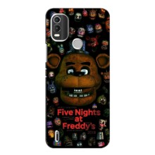 Чехлы Пять ночей с Фредди для Нокиа С21 Плюс – Freddy