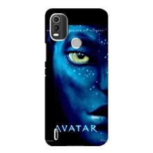 Чехлы с фильма АВАТАР для Nokia C21 Plus (AlphaPrint) – глаз Аватара