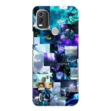 Чехлы с фильма АВАТАР для Nokia C21 Plus (AlphaPrint) – коллаж Аватар