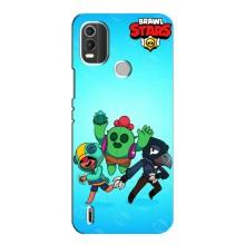 Чехлы Brawl Stars для Nokia C21 Plus (AlphaPrint)