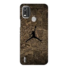 Чехлы для Nokia C21 Plus - с картинкой JORDAN (AlphaPrint) (Logo Jordan)