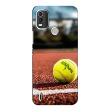 Чехлы с принтом Спортивная тематика для Nokia C21 Plus – Теннисный корт