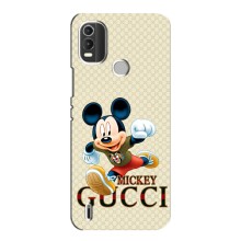 Чехол Disney Mouse Nokia C21 Plus (PREMIUMPrint) (Mikki Gucci)