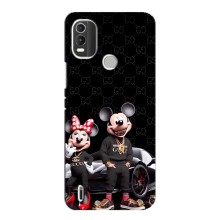 Чехол Disney Mouse Nokia C21 Plus (PREMIUMPrint) (Семья Маусов)