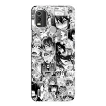 Анимешный чехол для Nokia C21 Plus – Ahegao manga