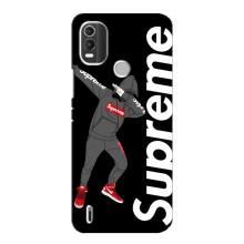 Чехол для Nokia C21 Plus с картинкой Supreme (AlphaPrint)