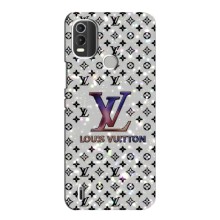 Чохол Стиль Louis Vuitton на Nokia C21 Plus (Яскравий LV)