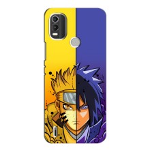 Купить Чехлы на телефон с принтом Anime для Нокиа С21 Плюс – Naruto Vs Sasuke