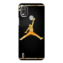 Силиконовый Чехол Nike Air Jordan на Нокиа С21 Плюс – Джордан 23