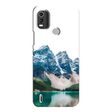Силіконовий чохол з КАРТИНКАМИ літо для Nokia C21 Plus (AlphaPrint) (Гори)