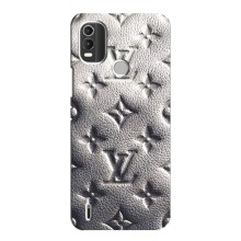 Текстурный Чехол Louis Vuitton для Нокиа С21 Плюс (Бежевый ЛВ)